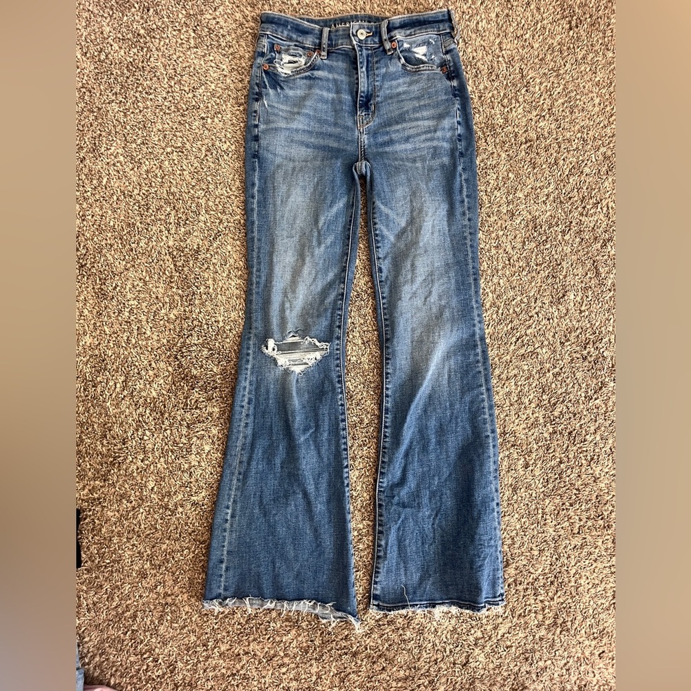 American Eagle size 2 flared jeans